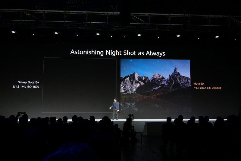 ISO感度は最大204,800に対応し、低照度でも鮮やかな写真を撮影できる