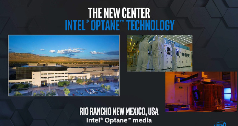 ニューメキシコ州リオ・ランチョにOptaneの開発ラインを設ける計画