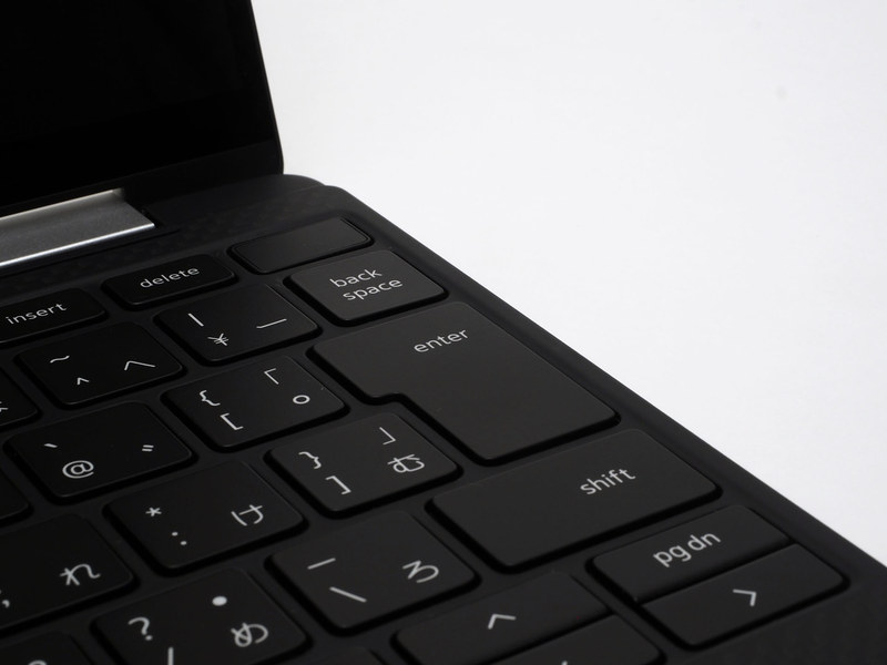 キーストロークはかなり浅め