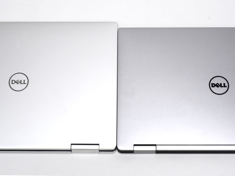 新モデル(左)は旧モデルより奥行きが若干長くなった