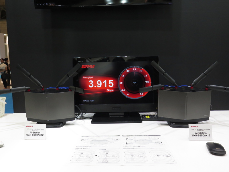ちなみにWi-Fi 6ルーターとしても実測で最大3.91Gbpsを実現(無線アンテナで直結)