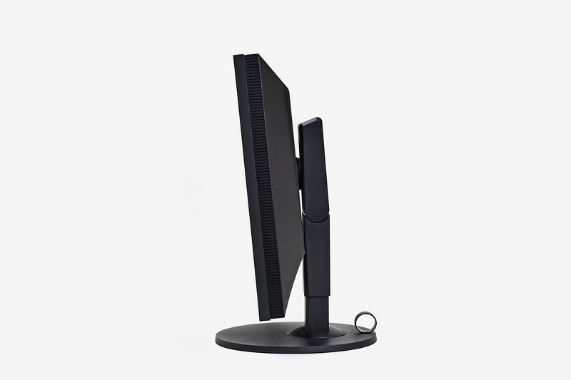 チルト角度調節は、下は5度、上は35度の範囲で行える