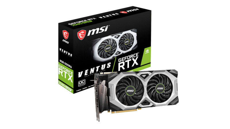 GeForce RTX 2080 SUPER VENTUS XS OC