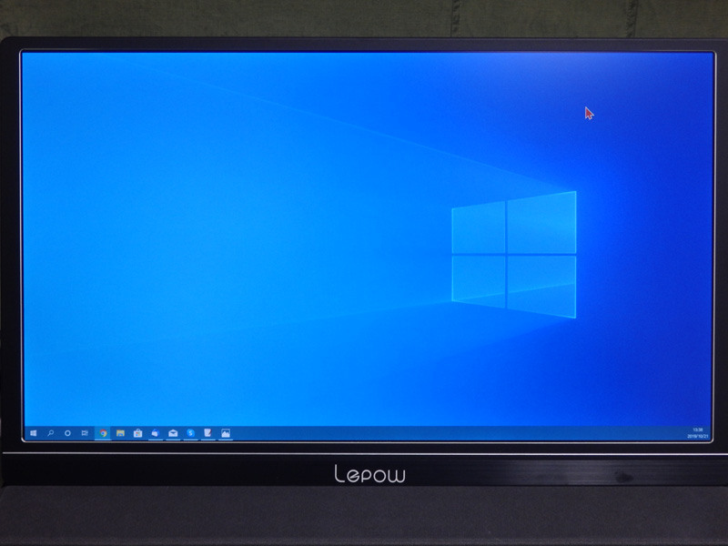 画質はソフトな印象だ