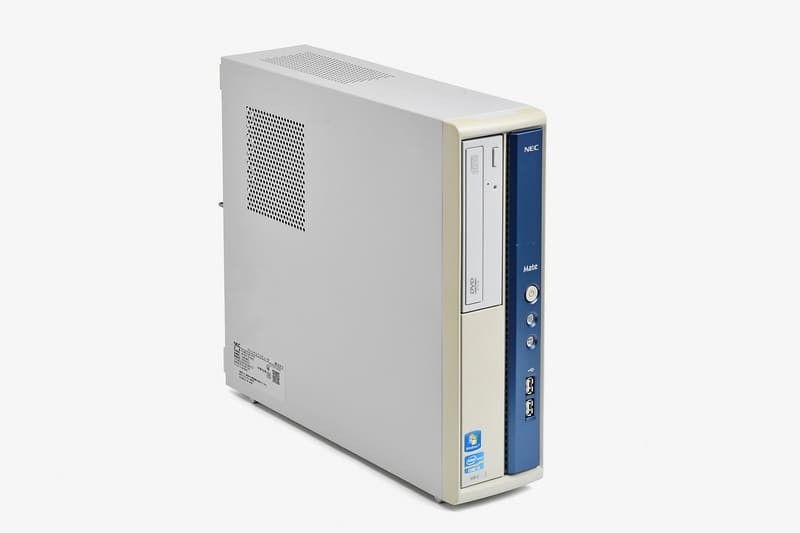 デスクトップPCの例として使用したのはNECの「Mate MK33LB-E」。CPUにCore i3-2120を搭載する2012年のモデルだ
