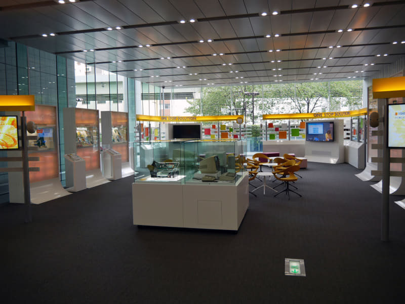 本社コンセプトギャラリーの様子