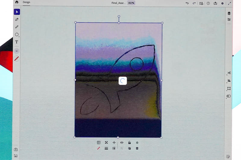 Illustrator for iPadのデモ