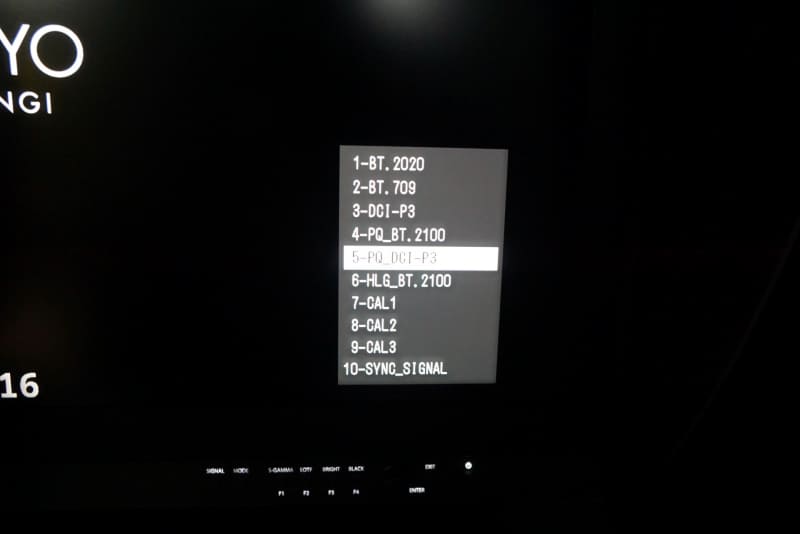 対応する色域も豊富