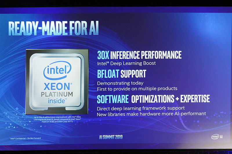 XeonでのAI