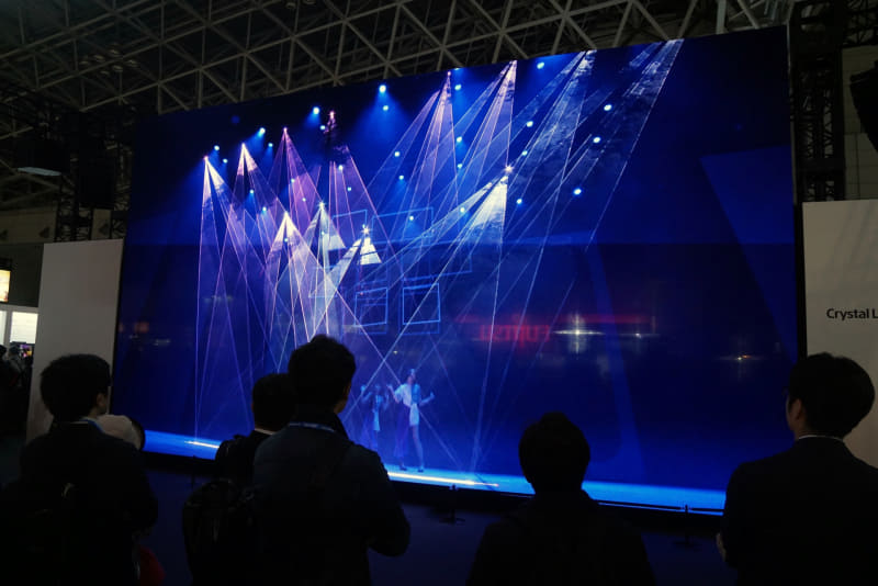 ソニー Crystal LEDディスプレイ