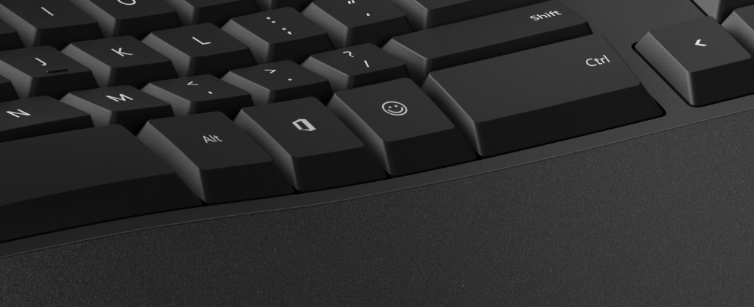 追加されたOfficeキーと絵文字キー