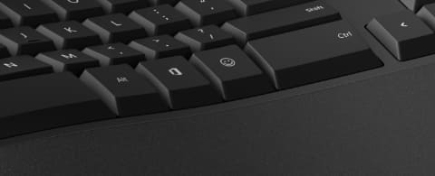 日本マイクロソフト、絵文字/Officeキー搭載のエルゴノミック