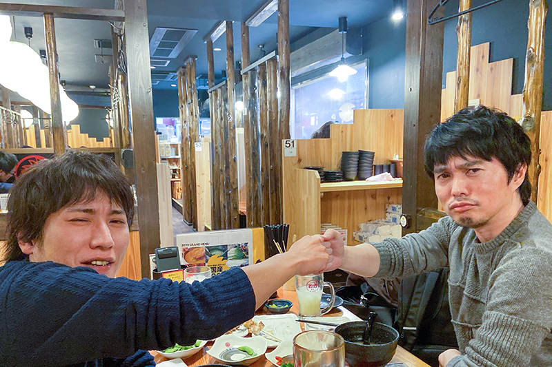 Twitterで険悪な雰囲気になった2人が導き出した解決法はシンプルに「対戦」だったという(神保町トリキの誓い)