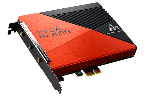 EVGA NU Audio PCIe Sound Card サウンドカード EVGA、英オーディオメーカーとコラボしたPCIeオーディオカード「NU