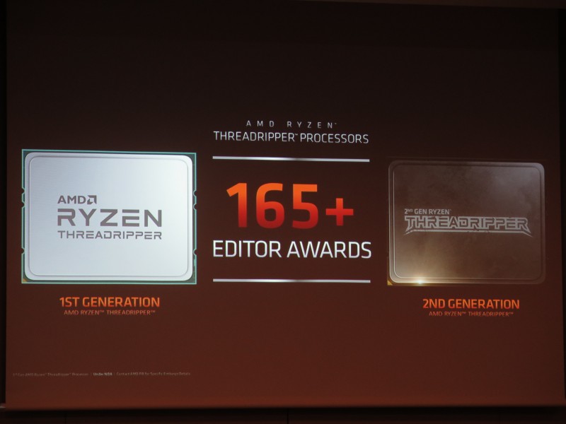 これまでのRyzen Threadripperも高い評価を得てきた