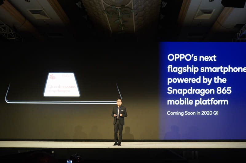 OPPOもSnapdragon 865を搭載したスマートフォンを2020年第1四半期に発表