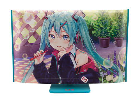初音ミク ディスプレイ モニター 23.8型フルHD ViewSonic ビューソニック 初音ミクコラボディスプレイ 23.8型