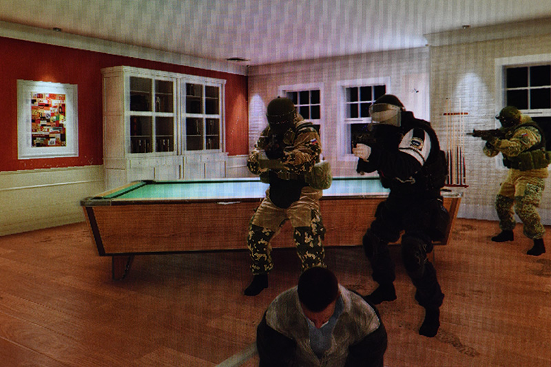 一方、ゲームを240Hzに設定すると、このような残像はなくなり、クリアでスムーズな描画になる© 2015 Ubisoft Entertainment. All Rights Reserved.