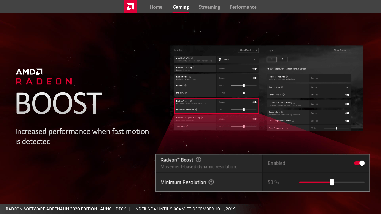 “自キャラクターの動き”を検知して動的にレンダリング解像度を変更する