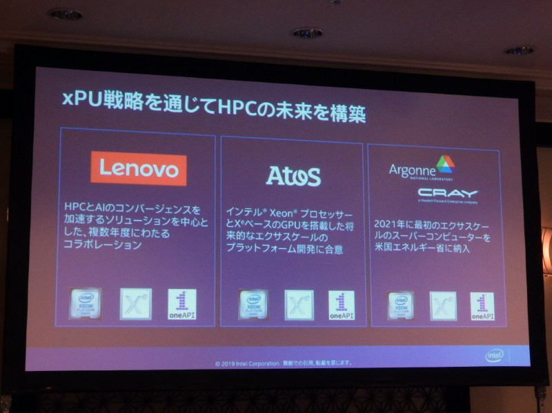 LenovoやAtosなどとも協業