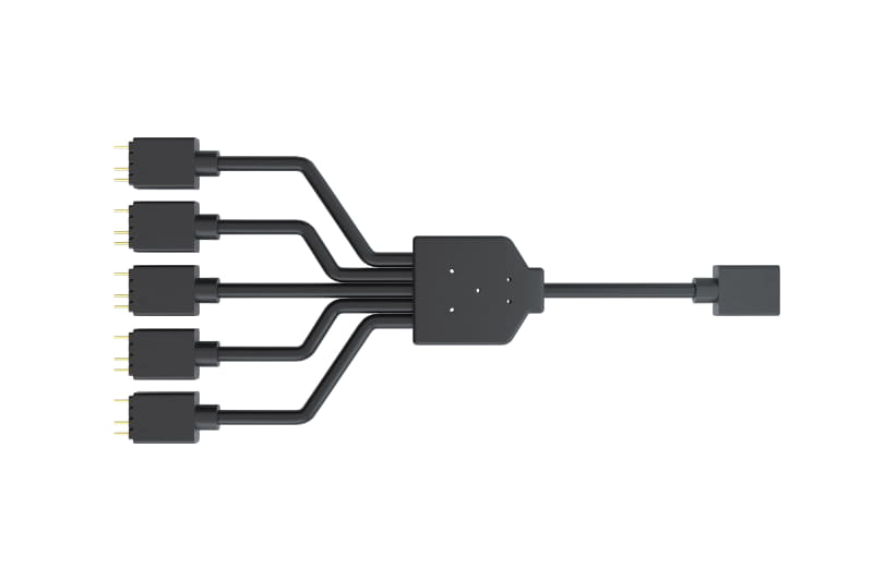 Addressable RGB 1-to-5 Splitter Cable