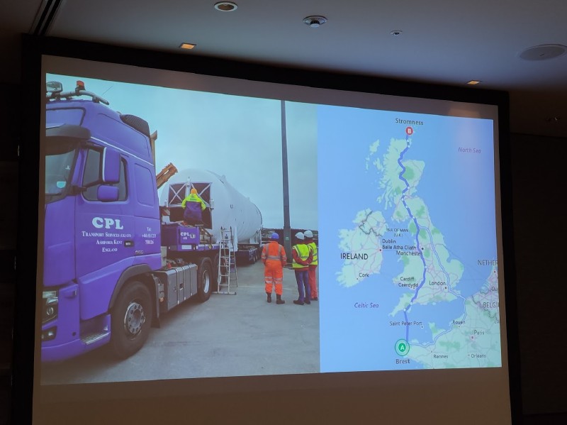 現在はフェーズ2の段階。場所はスコットランド北の海岸沿い