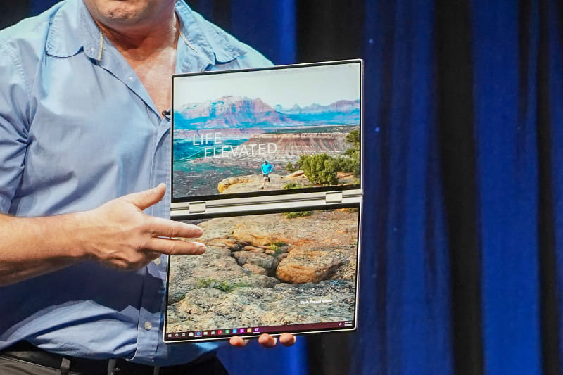 2画面コンセプトPC「Dell Concept Duet」