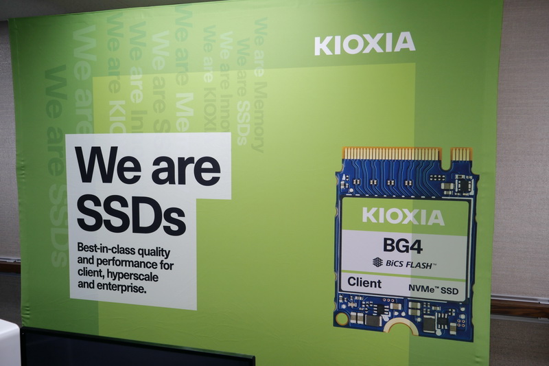 キオクシア、SSD事業を強化するとともに、コンシューマ向けSSDの販売を表明