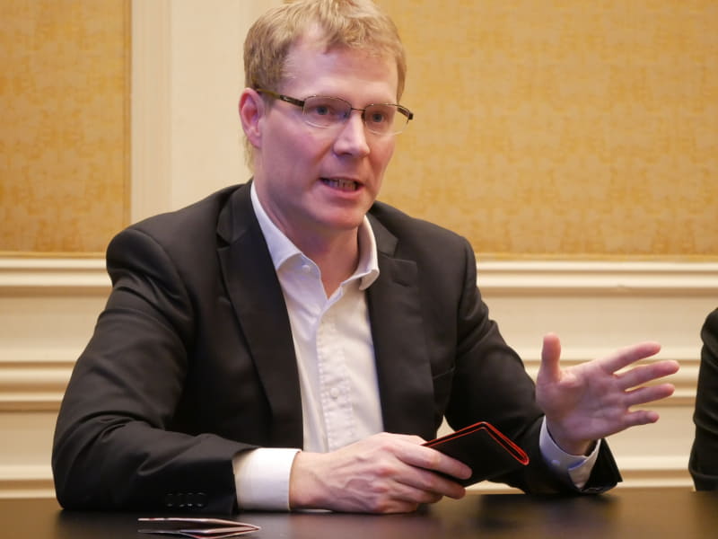 NECパーソナルコンピュータ(NEC PC)の代表取締役執行役員社長およびLenovo Groupグローバル バイスプレジデント兼レノボ・ジャパン 代表取締役社長のデビット・ベネット(David Bennett)氏