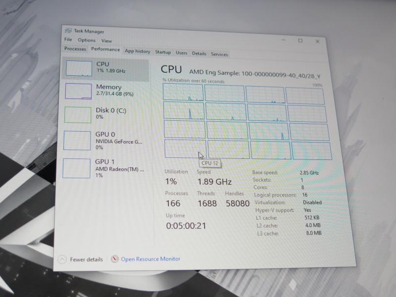 展示されていた実機はエンジニアリングサンプルで動作していた