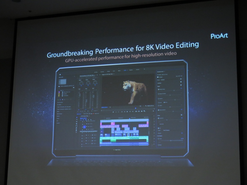 Quadro RTX 6000の搭載により、8Kのビデオ編集が可能