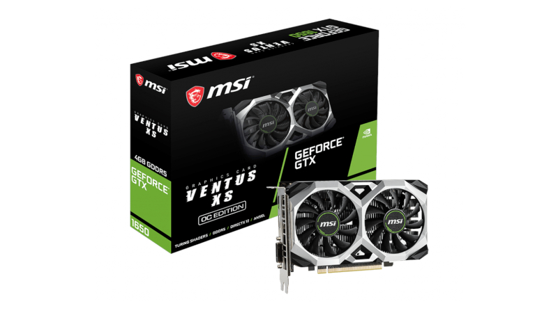 GeForce GTX 1650 VENTUS XS 4G OC