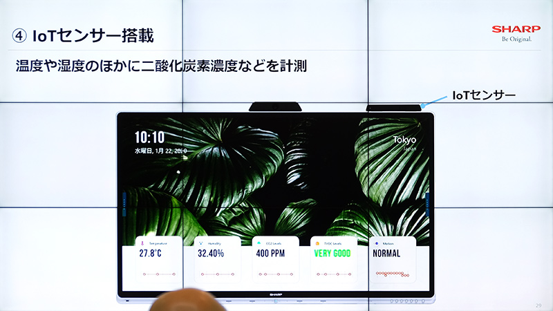 IoTセンサー搭載