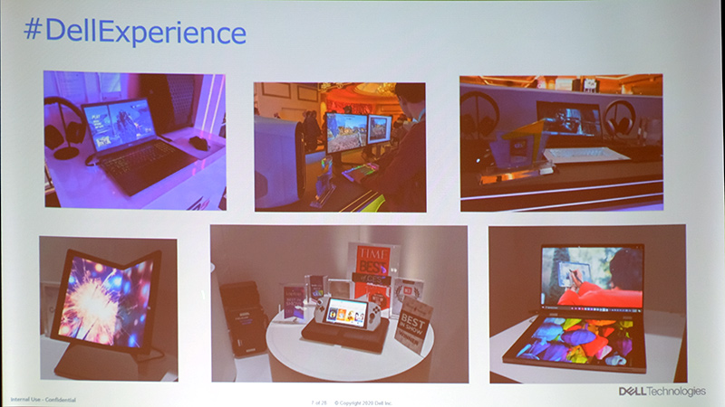 CES 2020で開催された#DellExperienceの模様