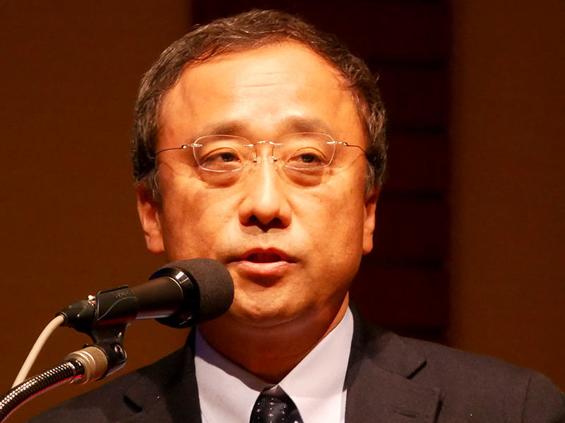 NEC 執行役員 吉崎敏文氏