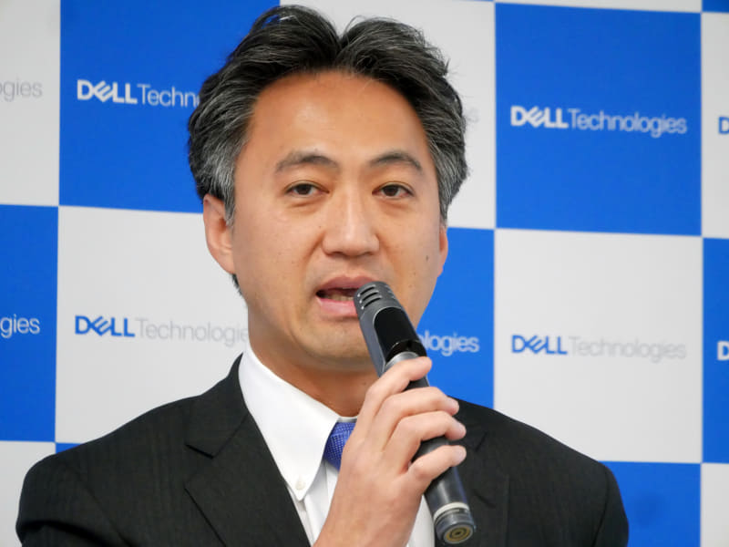 Dell Technologies(EMCジャパン) 執行役員 UDS(アンストラクチャード データ ソリューション)事業本部の倉橋秀則事業本部長