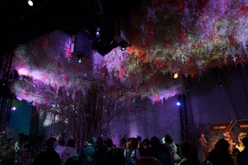 会場ではさまざまな展示が行なわれている