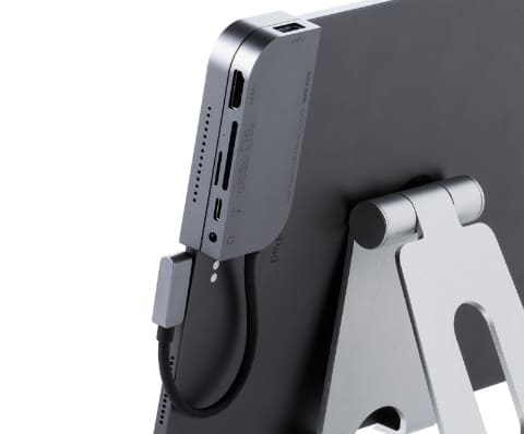 サンワサプライ、iPad Proに直接装着するUSB Type-Cドック - PC Watch
