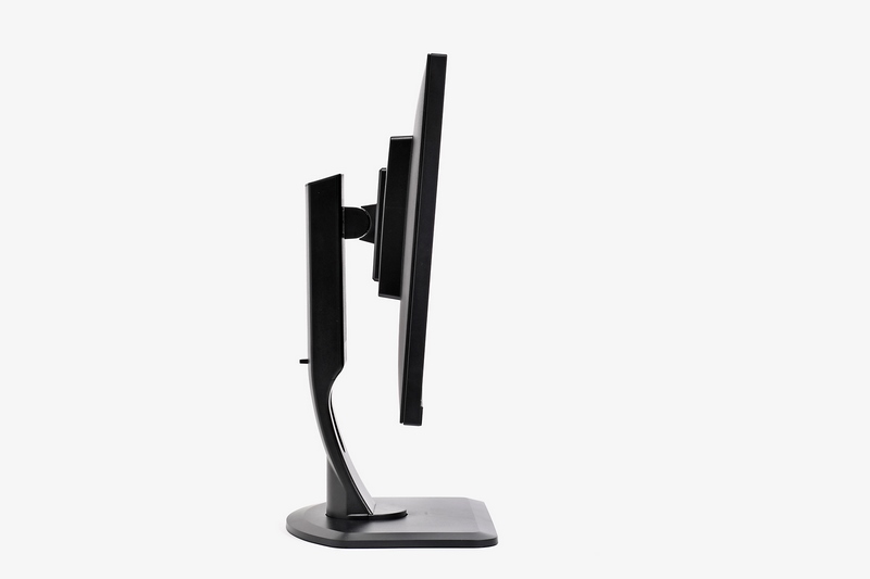 チルト角度調節は下5度～上22度の範囲で調節可能