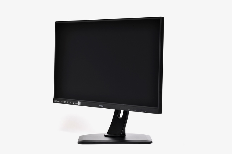 ディスプレイ部の向きを左右それぞれ45度まで変えられるスイベル機能を装備