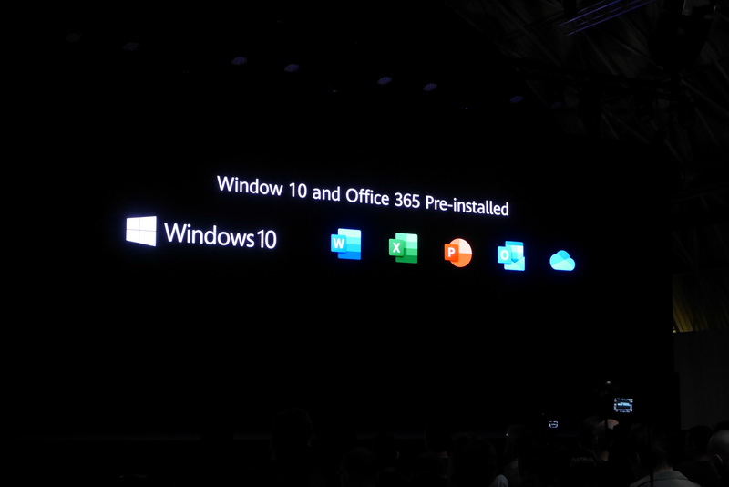 OSはWindows 10を採用し、Office 365もプリインストールされる