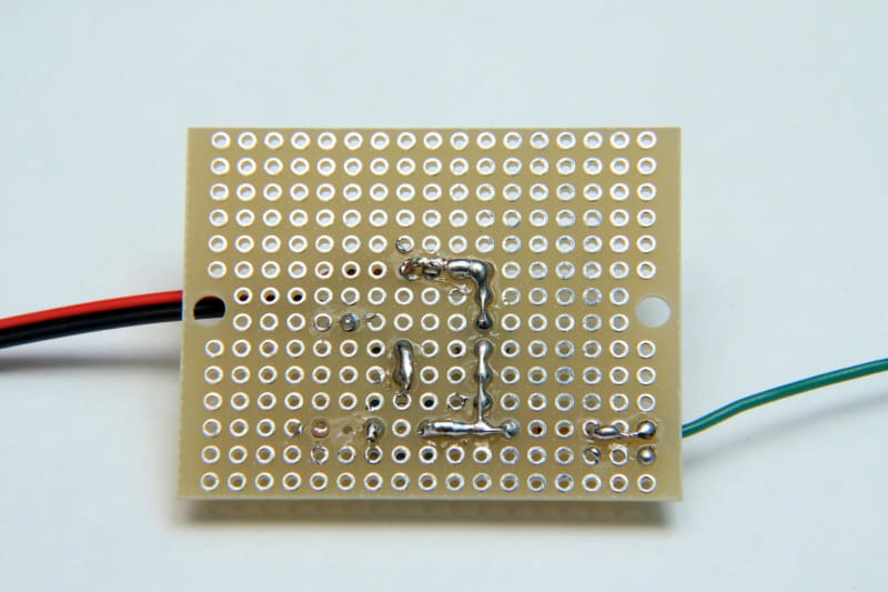 部品面とはんだ面