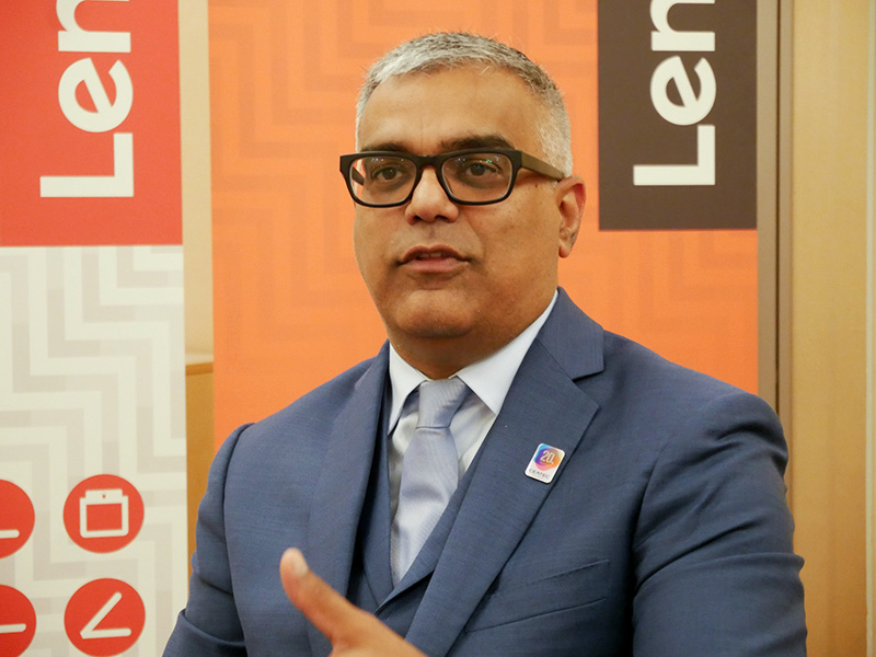 米Lenovo CCEO ユーザー&カスタマエクスペリエンス グローバルマーケティング担当バイスプレジデント ディリップ・バティア(Dilip Bhatia)氏