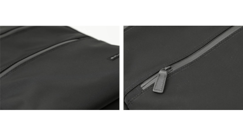 本体には撥水性を重視した素材を使用