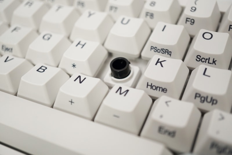 キートップは市販の引き抜き工具で外せる