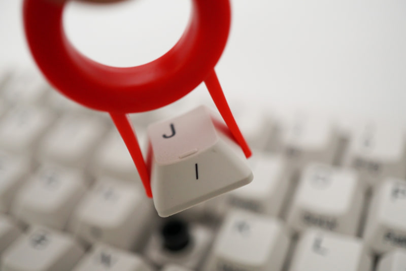 キートップは市販の引き抜き工具で外せる