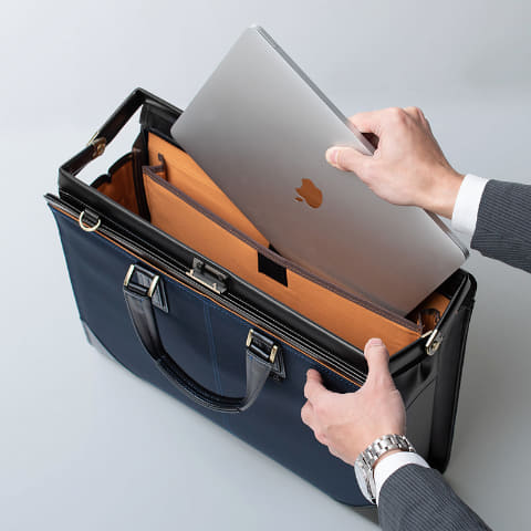 【未使用】サンワダイレクト 日本製ビジネスバッグ 200-BAG164BK サンワダイレクト本店 サンワサプライ【オフィス・PC周辺通販】