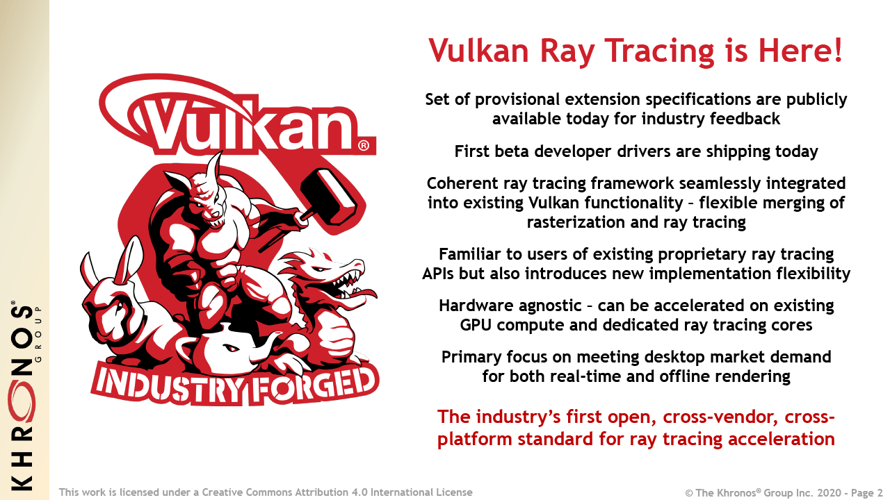Vulkan Ray Tracing