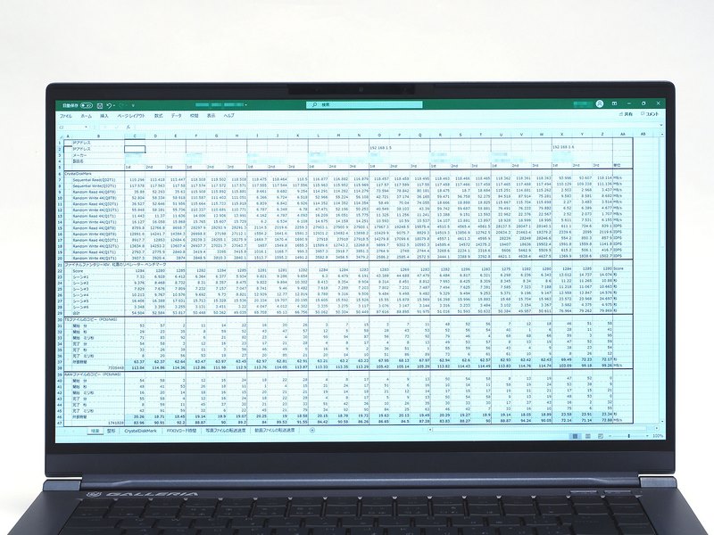 フルHDパネルでゲームでは高精細、Officeアプリも一覧性がよい