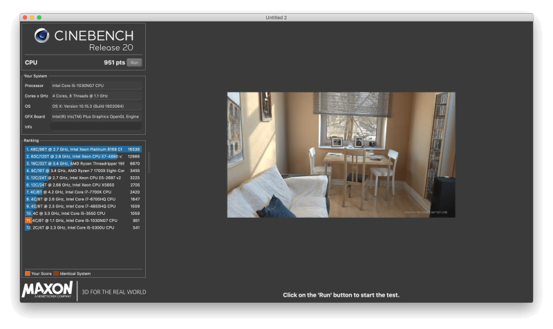 CINEBENCH R20